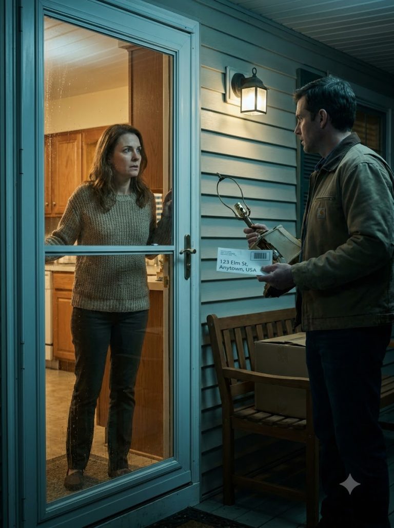 A Stranger Brought a Broken Lamp to My Porch—Then I Found My Home Listed as a Resale Business Return Point