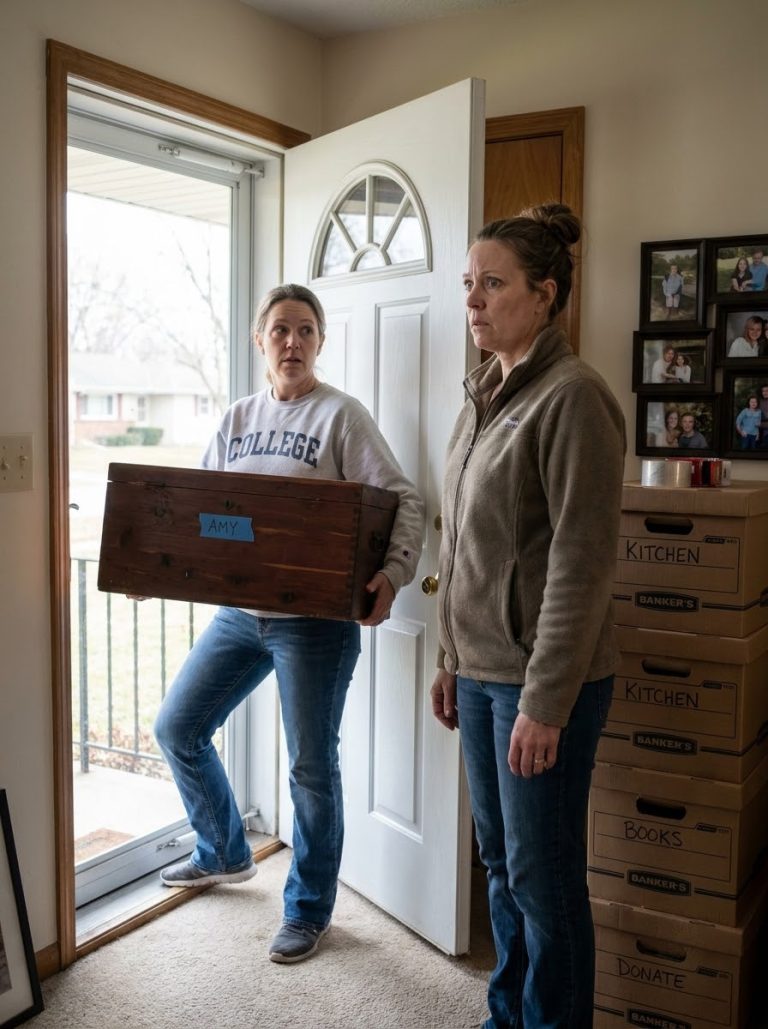 Her Cousin Was Carrying Away Grandma’s Recipe Chest — Then Leah Realized Her Sister Had Been Making Decisions for Her Without Asking
