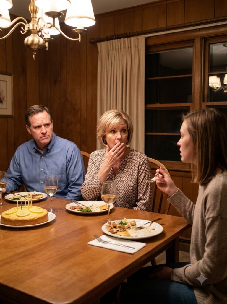 At Dinner, His Daughter Thanked Me for Refusing Marriage—But He Had Never Asked Me